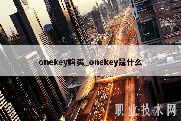 onekey购买_onekey是什么-第1张图片-芝麻交易所下载